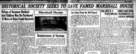 What does the future hold? - The Marshall House