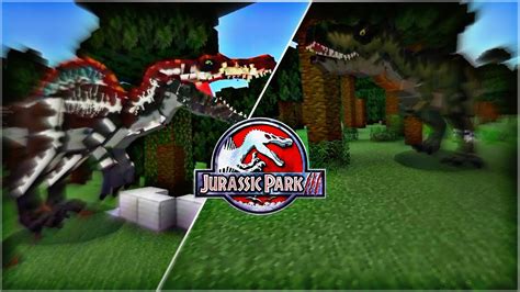 Jurassic World Saga Addon 10 Minecraft Be Dinosaur Addon Youtube