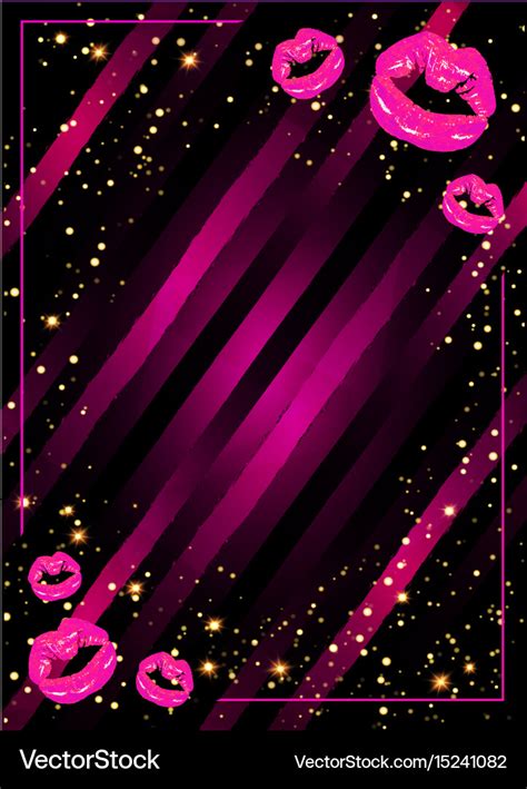 Abstract Glamour Background With Diagonal Vector Image