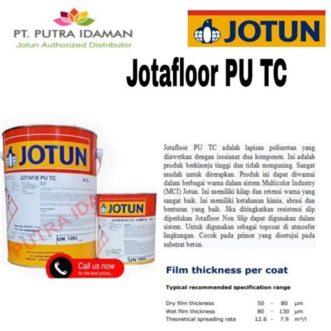 Jual JOTUN CAT LANTAI JOTAFLOOR PU TC 5 LITER 2 KOMPONEN CAT