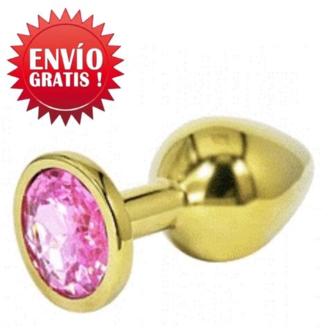 Plug Anal Con Joya Gold Talla S Luegopago