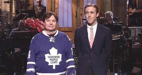 #SNL Ryan Gosling Sings Canadian Christmas Song In Monologue With Mike ...