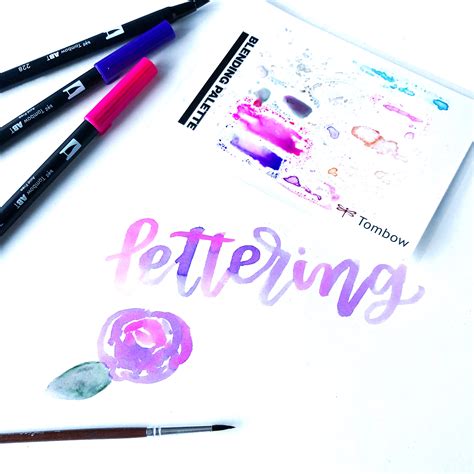 5 Tips To Lettering With Tombow Dual Brush Pens Tombow USA Blog