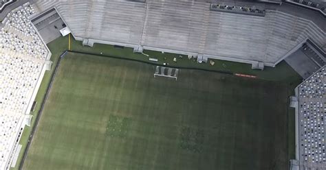 Drone Exibe Estado Da Arena Mrv Na Véspera De Atlético Mg X Botafogo