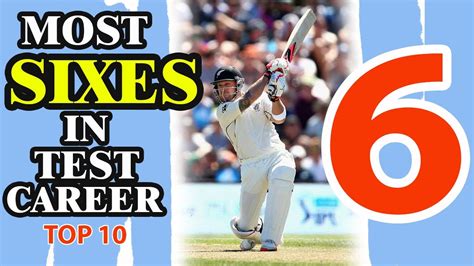 Most Sixes In Test Career Which Batsman Hit Most Sixes In Test