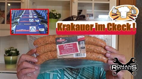 K Necke Polnische Krakauer Von Aldi Im Check Youtube