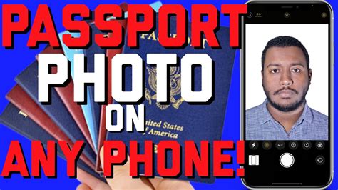 How To Take A Passport Photo With An Iphone Scannable Passports Maker Passports News Online