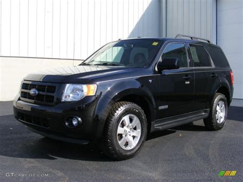 Black 2008 Ford Escape Limited 4wd Exterior Photo 40873330