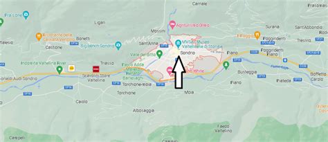 Dove Si Trova Sondrio Italia Mappa Sondrio Dove Si Trova