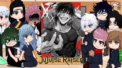 Jujutsu Kaisen React To Future Toji Jujutsu Kaisen Gacha React