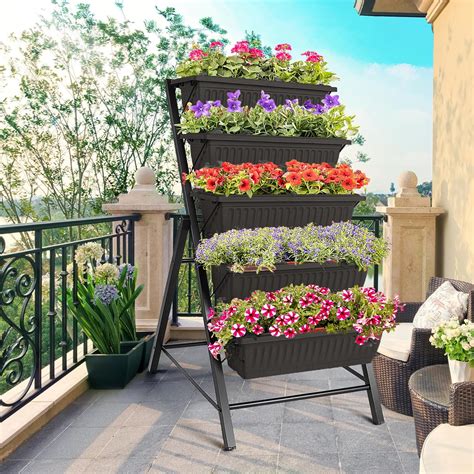 Amazon Homdox Ft Vertical Raised Garden Bed Tiers Garden