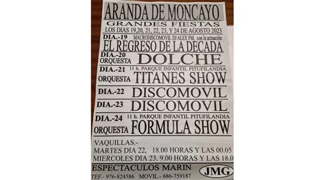 Comarca Aranda Aranda De Moncayo Se Viste De Fiestas Este Fin De