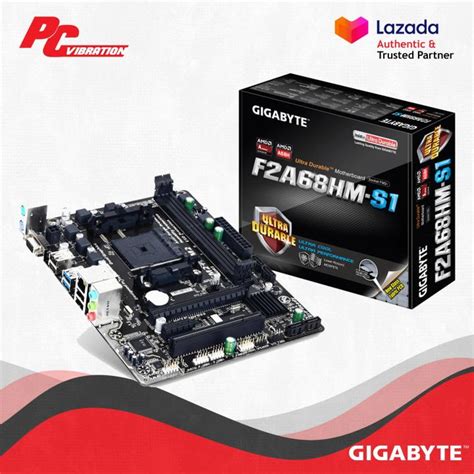 GIGABYTE GA F2A68HM S1 FM2 FM2 DDR3 MOTHERBOARD Lazada PH