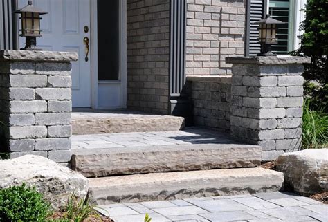 Front Entrance And Stone Steps Burlington