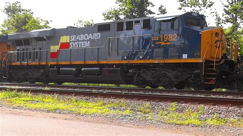 New Csx Seaboard System Heritage Unit Engine Youtube