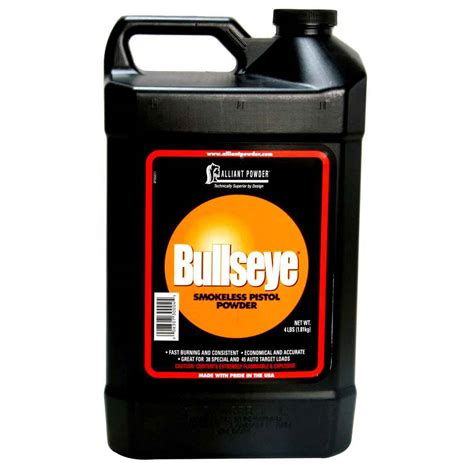 Alliant Bullseye Smokeless Powder 4lb Keg 4lb Sportsmans Warehouse