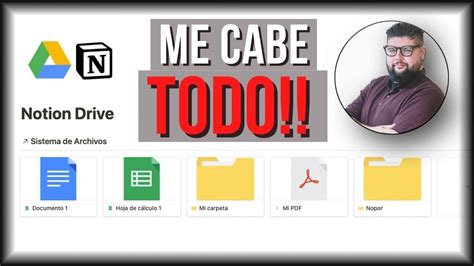 ALMACENAMIENTO ILIMITADO En La NUBE Crea Tu Google Drive Con Notion