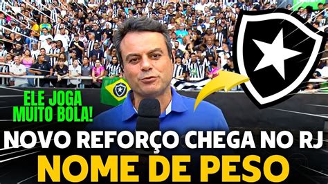 ANUNCIOU AGORA REFORÇO SE APRESENTA NO RJ BOTAFOGO ACERTA MAIS UM