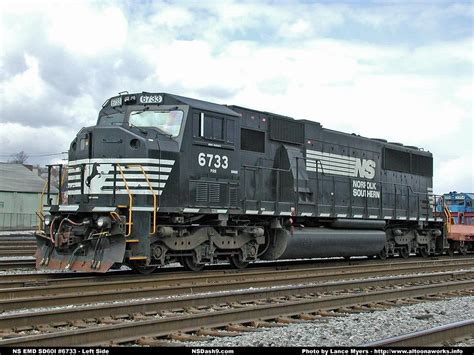 Ns Locomotive Detail Photos Emd Sd60i 6733