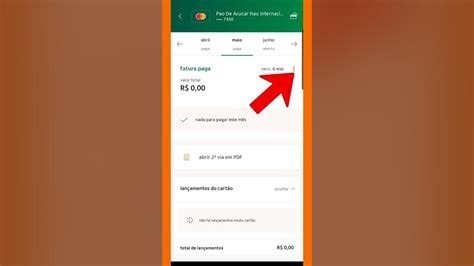 Como Ver Fatura Cartão Pão De Açúcar Através Do App Itaú Cartões Youtube