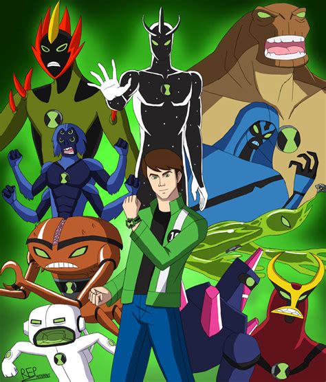 Ben 10 Alien Force By Rep Nivans On Deviantart