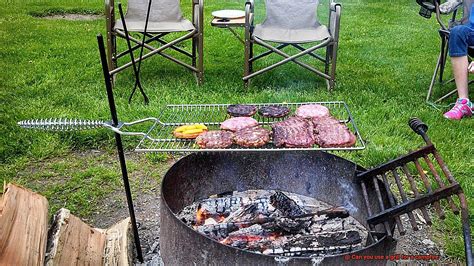 Can You Use A Grill For A Campfire Pastime Bar And Grill