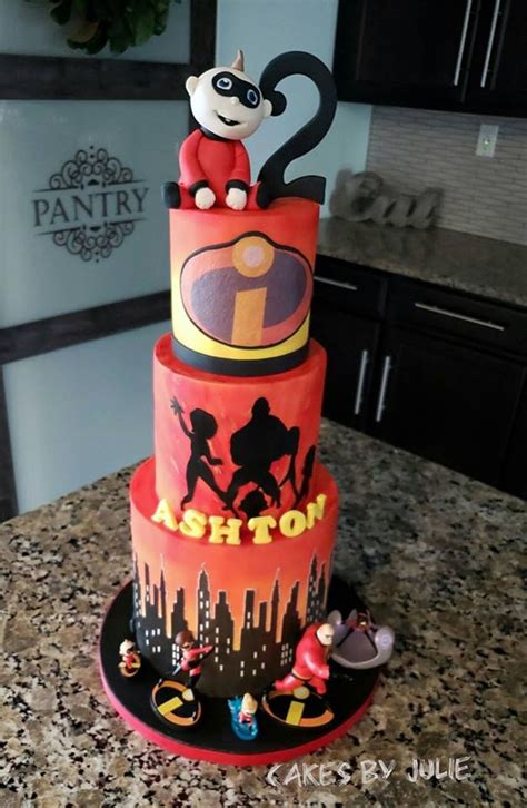 Incredibles Birthday Cake (Jack-Jack) - CakeCentral.com