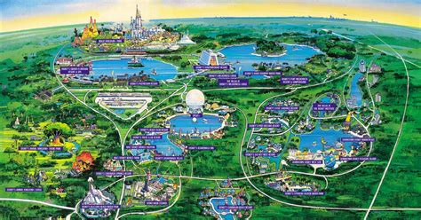 Florida Disneyland: Orlando Florida Map