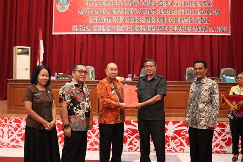 Rapat Paripurna Ke Masa Sidang I Tahun Dprd Kab Landak