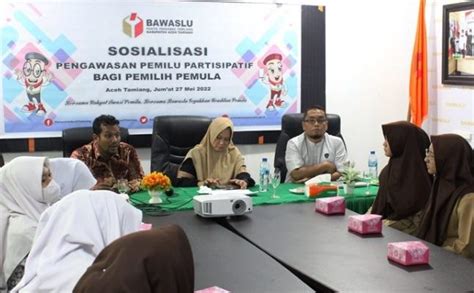 Panwaslih Tamiang Ajak Pemilih Pemula Dalam Pengawasan Partisipatif