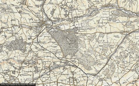 Historic Ordnance Survey Map of Savernake Forest, 1897-1899