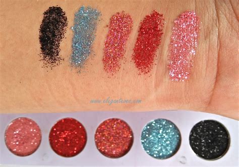 Glitter Galaxy Fusion Eyeshadow Palette Review Swatches Elegant Eves