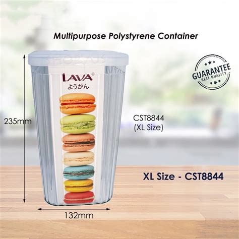 LAVA Airtight Multipurpose Container Storage Jar Food Container