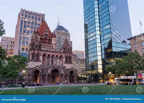 Trinity Church in Boston, USA Editorial Stock Image - Image of places ...