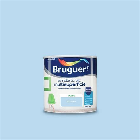 Bruguer Esmalte De Color Acrylic Multisuperficie Azul Pastel Ml