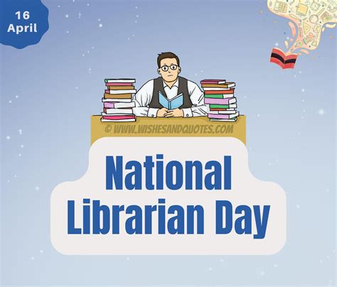 National Librarian Day 2024 Poster Happy Kirstyn