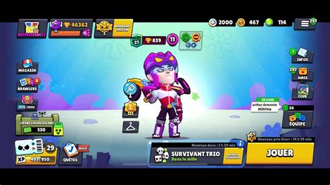 Live Brawl Stars Fr Je Rush Mortis Rang Games Abos Youtube