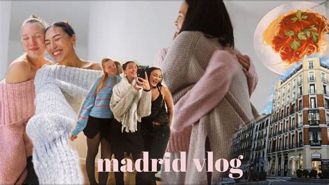 Vlog Ich Besuche Meine Schwester Beste Freundin Madrid Food