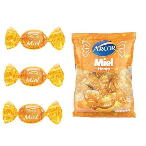 Bala Mel Recheada Arcor 600g Bala Miel Shopee Brasil