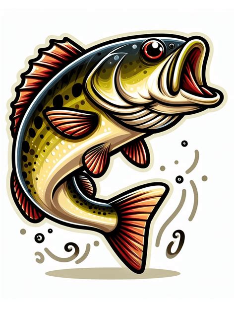 Free Bass Fish Clipart Clipartworld