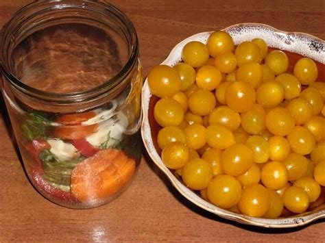 Желтые помидоры Черри маринованные на зиму рецепт вкусный с фото ...