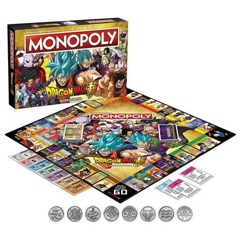 MONOPOLY: Dragon Ball Super - USAMN113565 | Usaopoly Inc | Games