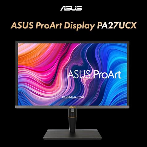 Asus Proart Pa Ucx K Uhd Mini Led Monitor Hdr Nits Dolby