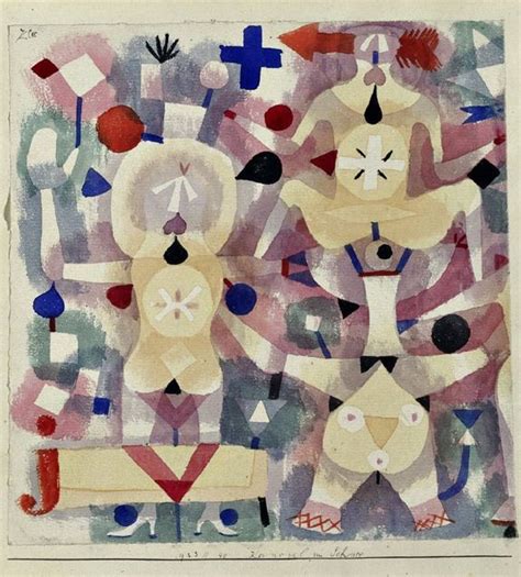 Paul Klee Carnival In The Snow 1923 Paul Klee Paintings Paul Klee Art