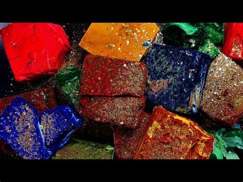 Soft Fluffy Vibrant Dyed Gymchalk Compilation Edit Asmr Editzz Youtube