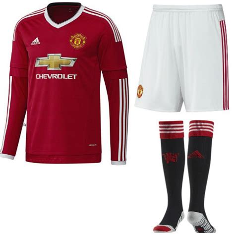 Manchester United Home Kit 201516 Manchester United Adult Kit