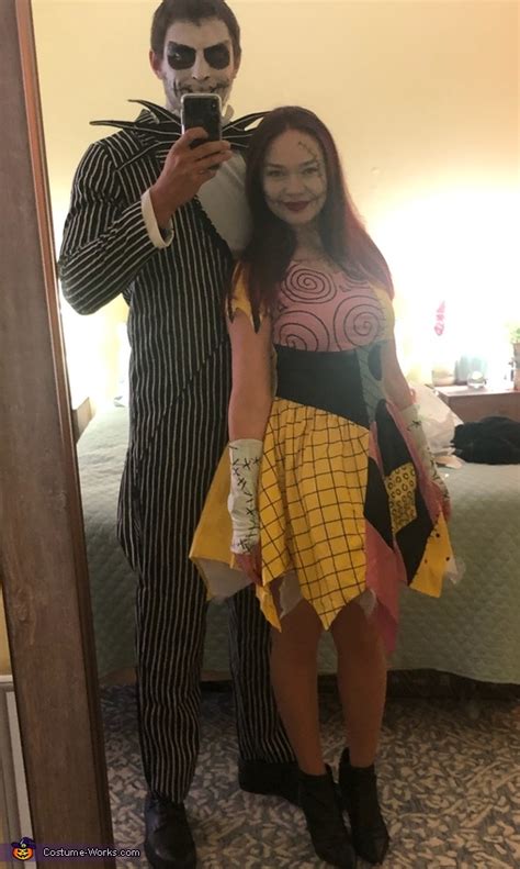 Jack Skellington And Sally Nightmare Before Christmas Costume Diy