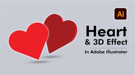 How To Create Heart Shape In Illustrator Adobe Illustrator Tutorial