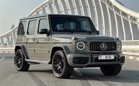 Rent A Mercedes G63 AMG White Gray 2022 ID 05540 In Dubai Renty Ae