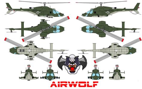 AIRWOLF bell 222 US ARMY by bagera3005 on DeviantArt